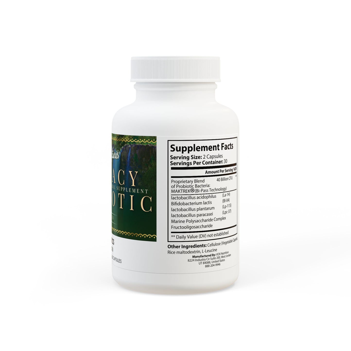 Probiotics Supplement (60 Capsules)