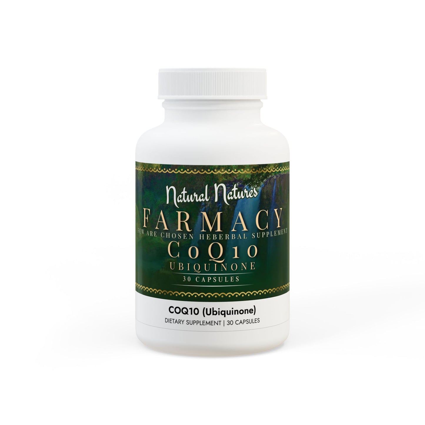 CoQ10 Ubiquinone Supplement (30 Capsules)