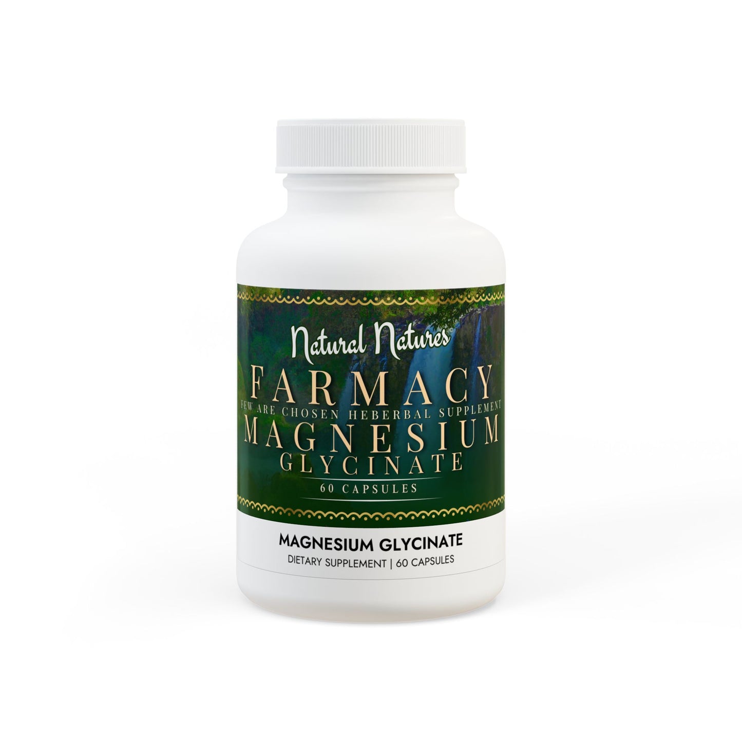 Magnesium Glycinate Supplement (60 Capsules)
