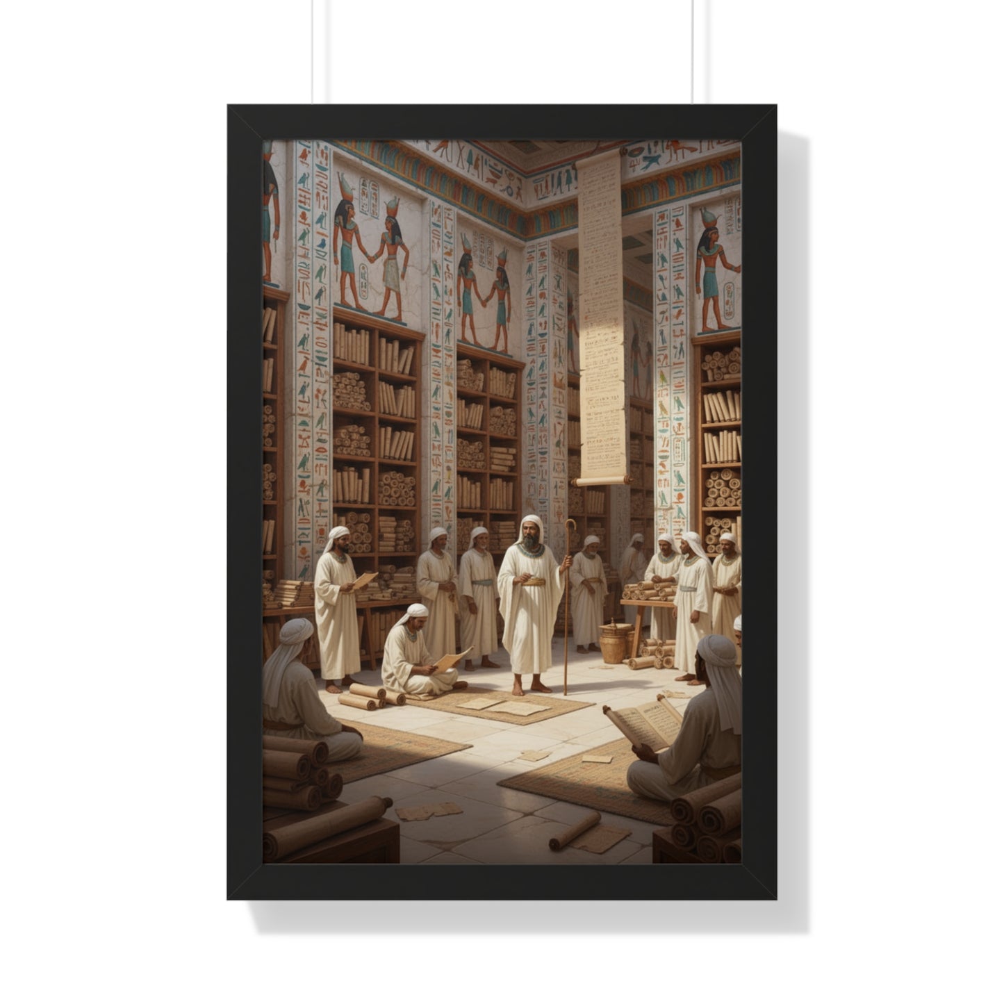 Djedi Library Poster