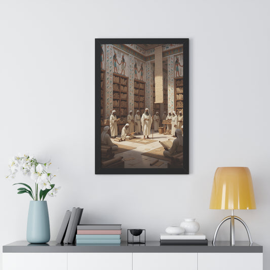 Djedi Library Poster