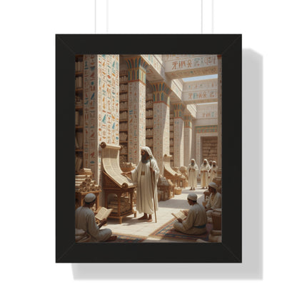 Framed Vertical Poster