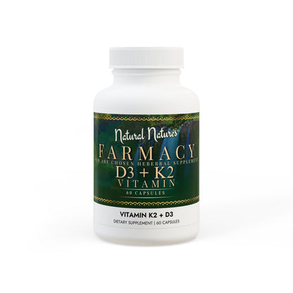 Vitamin D3 + K2 (60 Capsules)